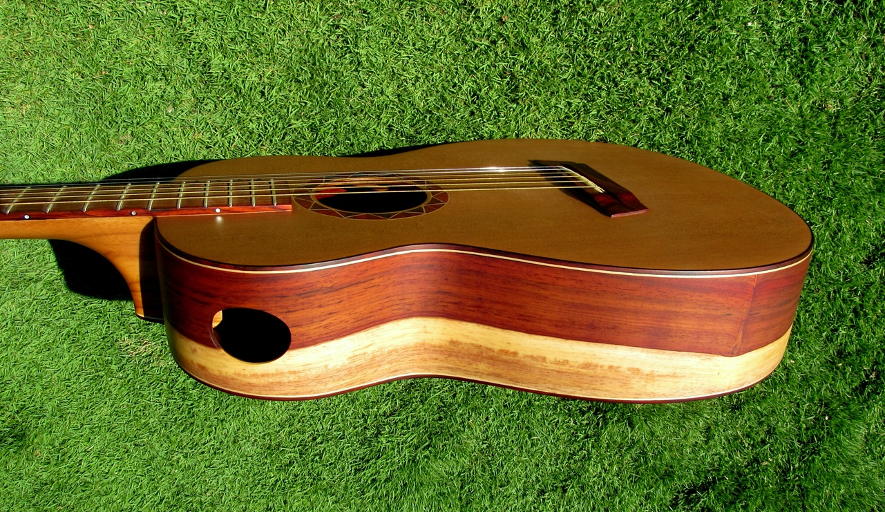 Custom Parlor Guitar #005 - Image 3