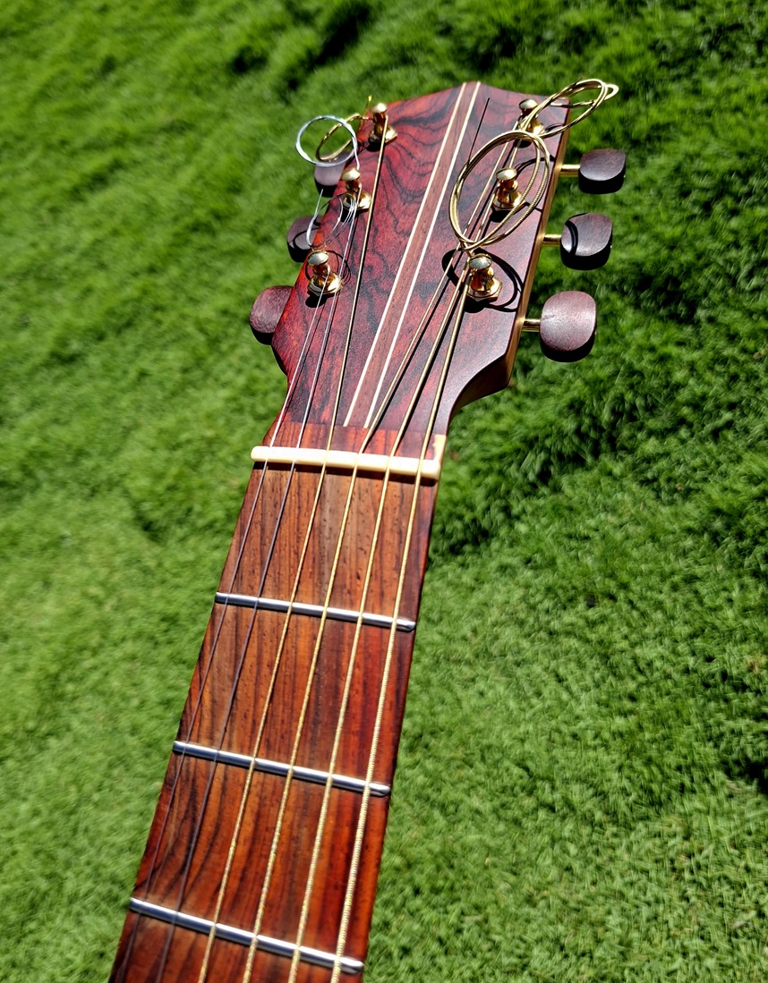 Custom Parlor Guitar #005 - Image 6